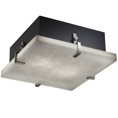 Clouds Clips Square Ceiling/Wall Light by Justice Design Group - Starlight Lighting USA and Canada